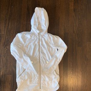 Lululemon white light jacket
